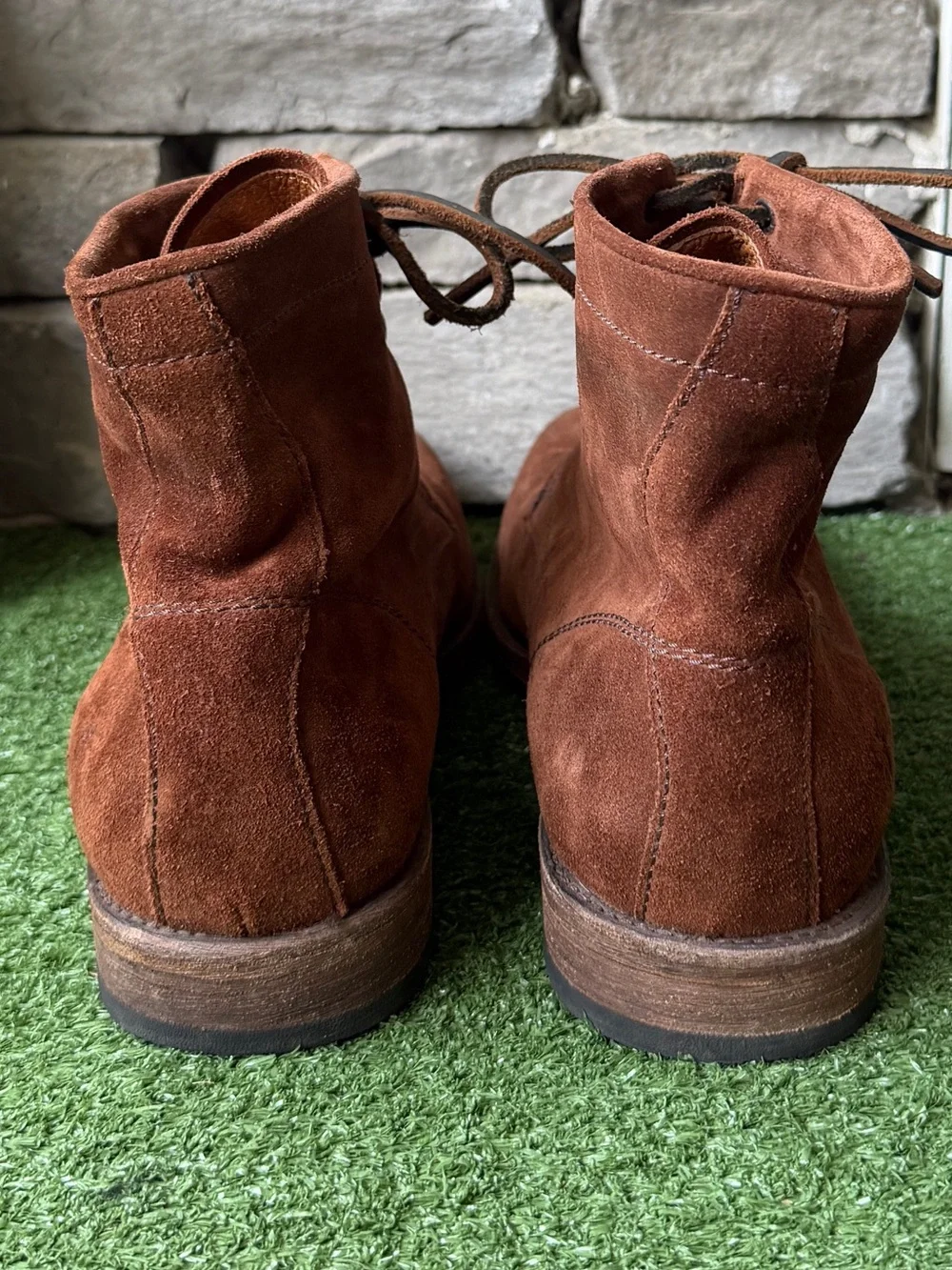 Frye suede leather